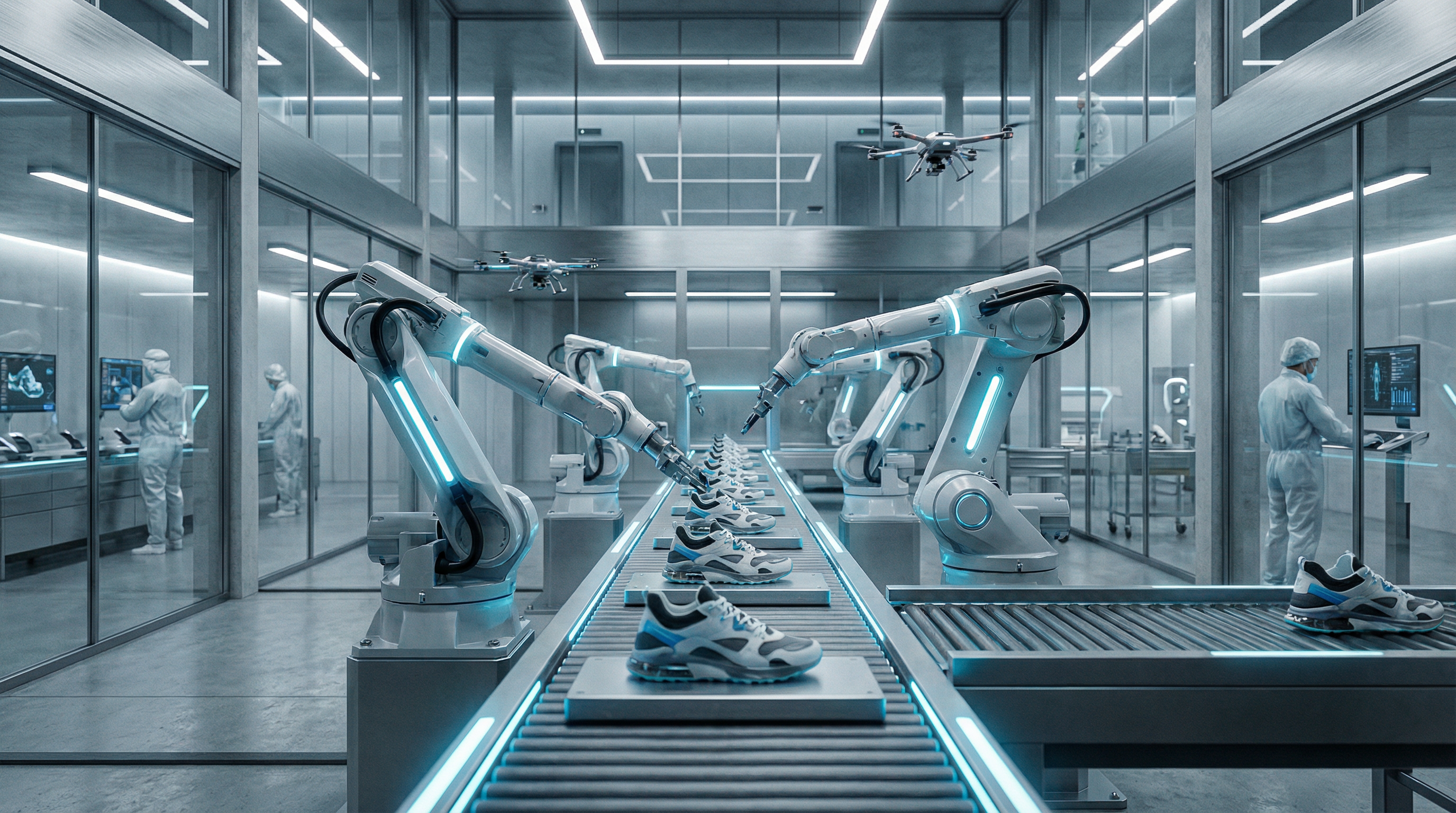 Modern Footwear Factory