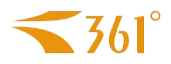 361° logo
